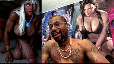 Gigantic Thicc Dick Transgender Ebony Girl Want&rsquo_s To Play Sexual Games With You Under Your Bed, AI Generated