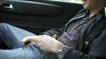 fucked by a straight arab in the car in the steeet exhib outdoor