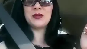 Brunette Darling smoking sexy