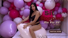 Ariel Sit Pop Challenge 24" Pic Pic – Big Balloons, Big Jumps, Ultimate S2P