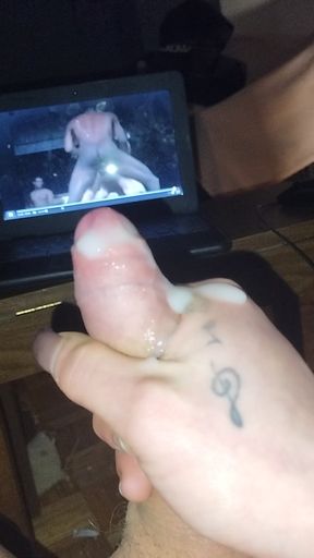 McKenzie's squirts her huge load