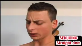 Group straight jocks licking assses and jerking for jizz