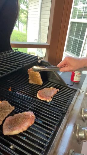 Grillin with Big D Your Big Dick Daddy-slapping My Man Meat on Your Wifes &amp; Stepdaughters Grills