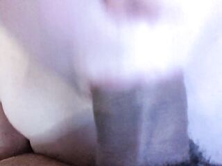 Golden-haired gets anal taken in her overweight booty (taut aperture) and cummed on the butt and oral job