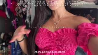 Angela Doll - I get fucked in GANGBANG by all the doggy guys at a party