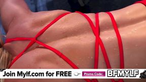 Fit Blonde MILF Gets Fucked at the Gym