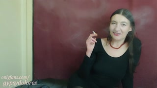 INHALE 54 smoking fetish by Gypsy Dolores