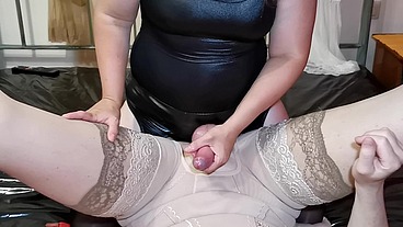 Sissy Slut was simply fucked off by her Lady Teacher