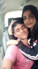 Indian hot girlfriend and boyfriend kissing