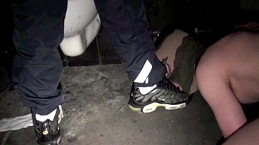 751 slut hard humliation by badboy in public toilets