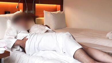 Student soapy caught feet first then rode him till he blew his load