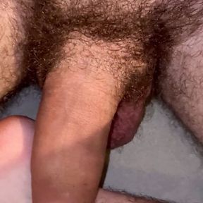 20 years old twink playing with anal toys and his hairy dick