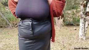 I Spent It with My Stepmother, She Loves to Show off in Public with Transparent Clothes.