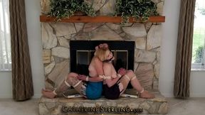 Naked Breasts, Bottom Girdles, Pantyhose-d Feet, & Wide Pleading Eyes in this Video from Two Totties Tied Together; True Bestie Bondagettes Catherine Sterling & Zonah Bellum! Video 0244 - HD MP4 File Format