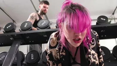 Trans Lena Moon Anal Fucked By Hatler Gurius At The Gym