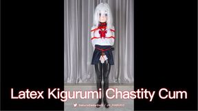 KMM-Pro-08 - Latex Kigurumi Bondage