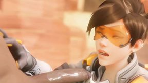 Blacked Compilation of Overwatch Tracer Getting Her Tight Holes Hammered