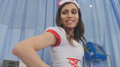 Hot Transsexual Nurse Korra Del Rio Gives A Blowjob To Her Patient And Gets Analed