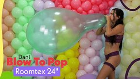 Dani Blow To Pop Green RoomTex 24"