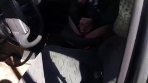 Cervix exhib in a car