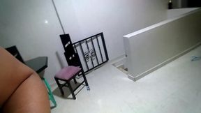 wife pussy fucked while masturbating her clit with lovense lush toy while bbc fucks her and hubby films