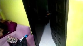 wife pussy fucked while masturbating her clit with lovense lush toy while bbc fucks her and hubby films