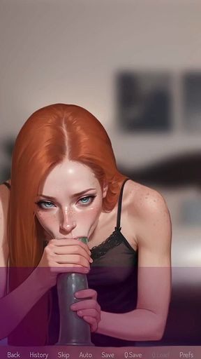 My Redhead Wife Trying Rough Deepthroat Live online - 3D Hentai Animated Porn - Mila Ai