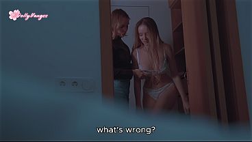 Oops! Stepson accidentally cums in stepmom after fucking step-sister Polly
