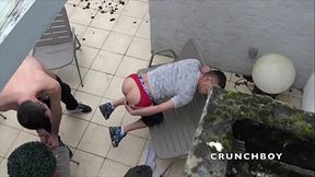 BAREBACK Complete amator french porn video homemade with french twink wit big cock fucked anal by their straight frienc curious for rough sex, exihb or public cruisin