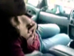Asian Babe Gives Blowjob in a Car - Amateur Indonesian Video