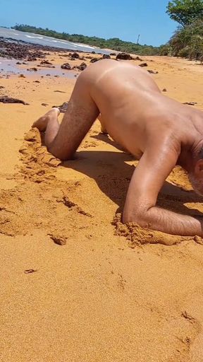 Ladysilva Hot Ass on the Beach