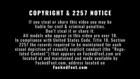 Fucked feet mega cumshot compilation - 40 cumshots! FuckedFeet