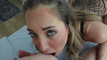 POV HOT Lesbian Sex Elly Clutch & Millie Morgan