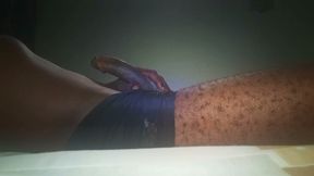 MASSIVE BLACK COCK HUMPIN BED MAKE CUM EXTREME INTENSE HUGE BBC MAN MILKING HIS MONSTER COCK