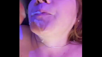 Cumming on Hotwife Steffi&#039_s Face