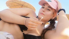 Smoking at the beach
