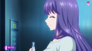 Busty glasses babe gets her doggystyle position with her lover | Anime Hentai 1080p