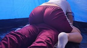 video de estudiantes cogiendo cuando van de excursion en una carpa cerca del lago (sheer complete video)