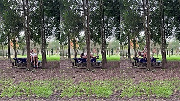 Stepmother Gets Caught Having Sex Outdoors