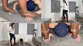 Miss Lith Domina - Hands and Fingers Under My Leather Boots (HD 1080p MP4)
