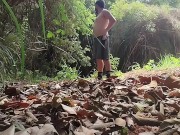 Pissing on my boy's chest and then drinking it