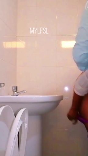 Must-see moment from &quot;Quick Fuck With A Hot, Sexy Girl in The Office Bathroom&quot;