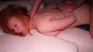 An unforgettable evening with stepmom. Movie and hard fucking with squirt and orgasms