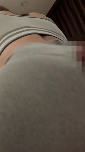 Unforgettable moment from "Hibiki Otsuki - Not Taken Seriously By Her Husband, She Flirts And Seduces Her Customers Without&hellip;"