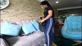 I Have Not Seen My Stepbrother So Long He Squeezed My White Booty I Changed Into Something More Comfortable For Him - Jhodez1