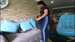I Have Not Seen My Stepbrother So Long He Squeezed My White Booty I Changed Into Something More Comfortable For Him - Jhodez1