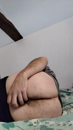 Open Asshole for My Friends Watching Me