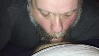 Enormous hairy man suckin my fuckpole