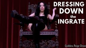 Dressing Down the Ingrate