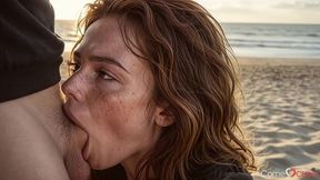 athletic copper-haired whore with smoky eyes and thick hips in black cropped hoodie – medium perky tits and firm ass begging to be fucked hard[ai]